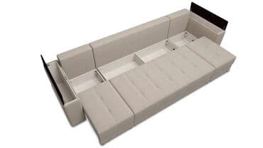 модульная мягкая мебель: Раскладной диван, Новый, В рассрочку — 4