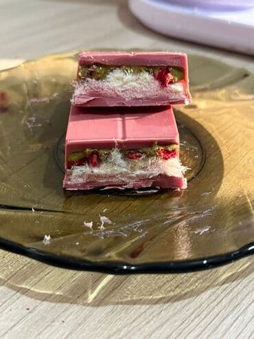 шьем постельное белье: Шоколад, Волосы ангела- мини упаковка Шоколад Рубиновый, фисташковая — 3