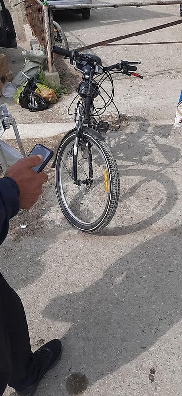 электро мото бишкек: Велосипед с мотором горного велосипеда 26" Описание: - Велосипед с — 7