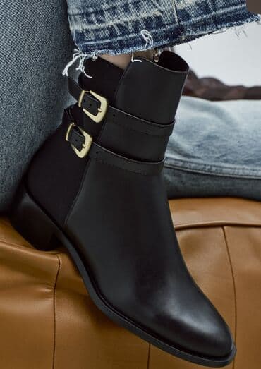 сапоги из натурального меха и кожи: Новые полусапоги зара 38 размер Мне не подошел размер С тонким — 2