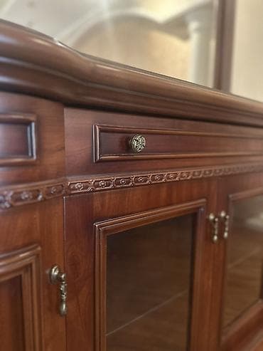 комод с зеркалом: Буфет, Без мойки, Дерево — 5