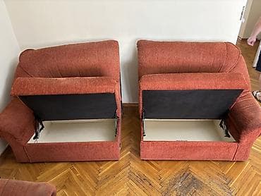 Мебельные гарнитуры: Комплект мягкой мебели, Б/у, Самовывоз — 4