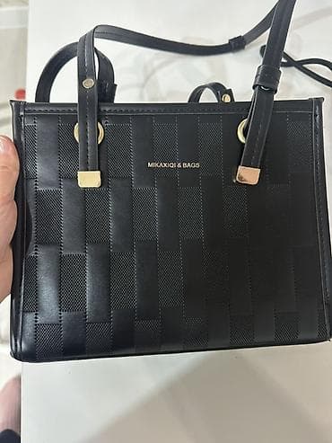 Классическая сумка, Материал: Экокожа, Застежка на молнии, Женские