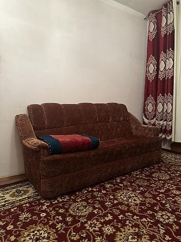 Комплект мягкой мебели, Б/у, Самовывоз, цвет - Коричневый — 2