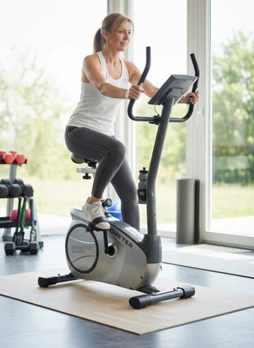 домашний велотренажёр: Продаю тренажерный велосипед — 1