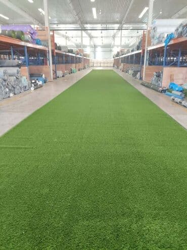 Искусственный газон засыпной высотой ворса от 50 мм до 60 мм `