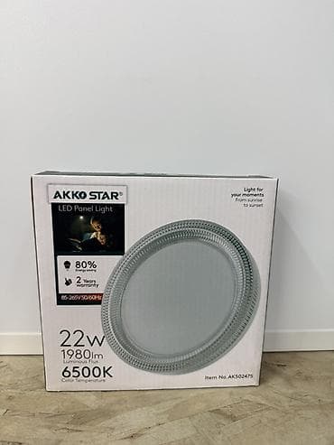 philips led: АКKO STAR LED Panel Light — круглая светодиодная панель Технические — 1