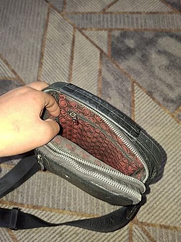 Башка аксессуарлар: Классикалык сумка, Butun, Түркия, Материалы: Нукура булгаары, Сыдырмалуу, Эркектердики, Колдонулган — 3