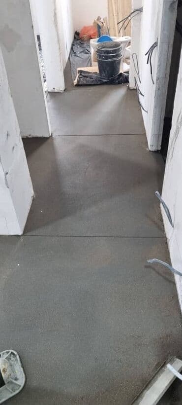 автомат сушилка: Полсухой стяжка Германиянын технологиясы боюнча полдун жарым кургак — 6