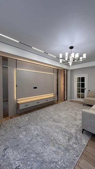 квартира гостин: 2 комнаты, 77 м², Элитка, 10 этаж, Дизайнерский ремонт — 2