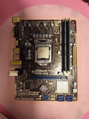 ноутбук acer бишкек: ПК үчүн энелик плата, Колдонулган, ASRock, LGA1155, ATX — 1