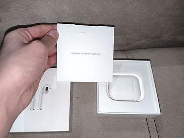 pa 5: Беспроводные наушники Apple AirPods 2 покалывание (зарядный кейс в — 2