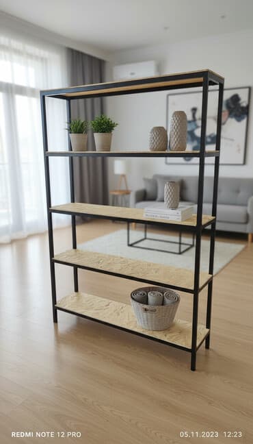 продаю полки для магазина: Стеллаж для товаров инструментов и много другое можно использовать — 1