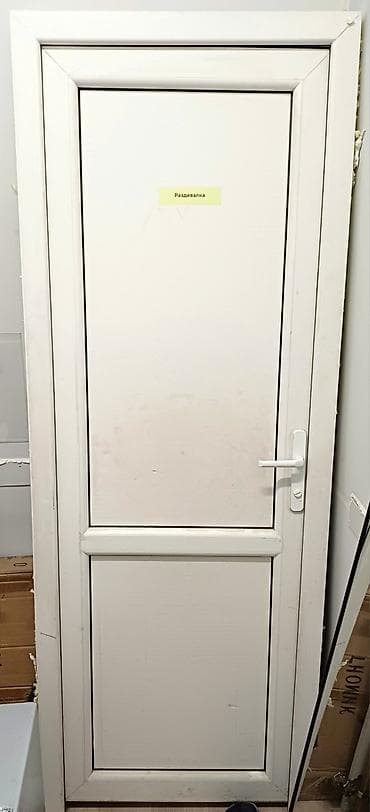 пластиковый стуля: ПВХ дверь межкомнатная/входная из пластика - Материал: профиль ПВХ — 1