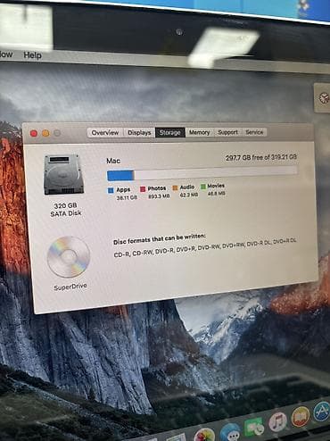 macbook 15 pro: MacBook Pro 2009 года 4 гб оперативной памяти и 300gb HDD — 6