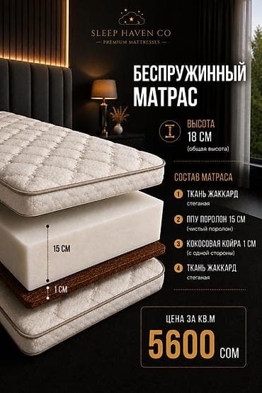 электро люлька: Беспружинный матрас Sleep Haven Co — премиальная модель высотой 18 см — 1