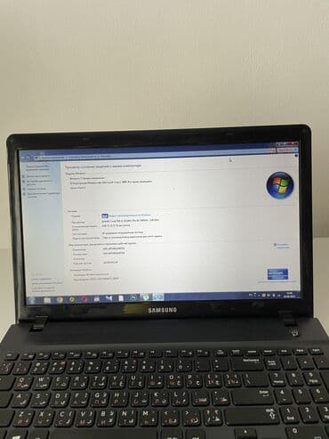 на ноутбук: Ноутбук, Samsung, 4 ГБ ОЗУ, Intel Core i3, 15.6 ", Б/у, Для несложных задач, память HDD — 4