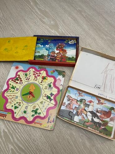 зеркальный кубик рубик: Продаю 🧩 пазлы и часики развивающие всего — 6