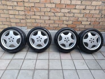 Колеса в сборе 245 / 45 / R 18, Лето, Б/у, Комплект, Легковые, Литые, отверстий - 5