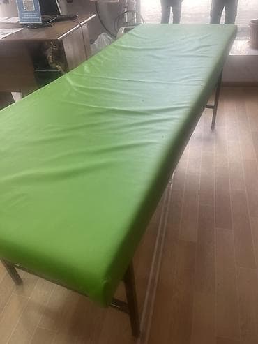 Стационарный массажный/косметологический стол - Прямоугольная