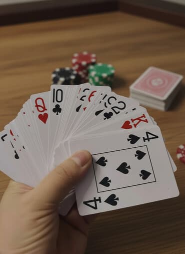 Карты для покера . Пластик 100% Отлично подходит для игры в покер