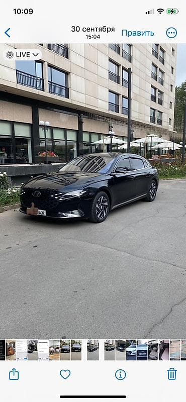 Продажа авто: Hyundai Grandeur: 2022 г., 2.4 л, Автомат, Гибрид, Седан — 9