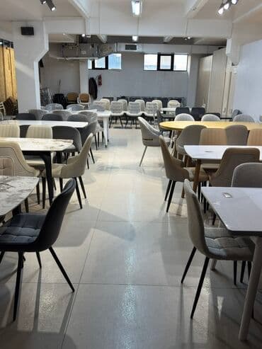 диваны для кафе и ресторанов: Стул для кухни, Другой материал, цвет - Серый — 42