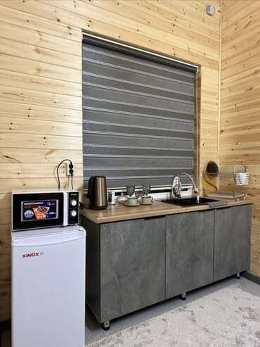 сдам частный дом без хозяина в бишкеке: Студия с мини-кухней и собственным санузлом - Уютный номер-студия — 14