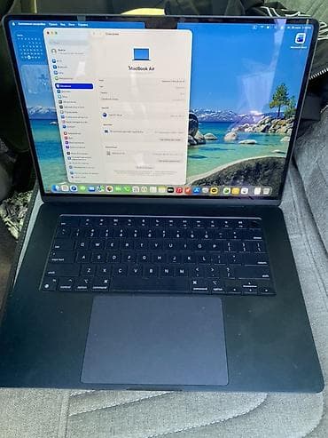 Ноутбуктар жана аксессуарлар: Apple MacBook Air 15" (2023) - Дисплей: Liquid Retina, 2880×1864 - — 2