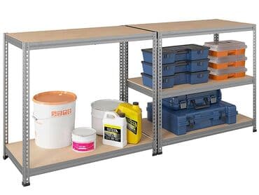 на железных номерах: Стеллаж SBL 180KD/90x40/5 оцинкованный!!! Предназначен для — 2