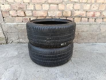 Шины и диски: Шины 255 / 35 / R 19, Лето, Б/у, Пара, Легковые, Pirelli — 1