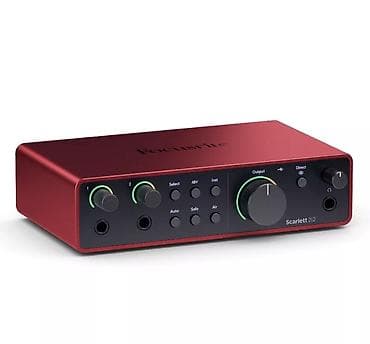 focusrite 5.1: В продаже новая Звуковая карта FOCUSRITE Scarlett 2i2 4th Gen — 1