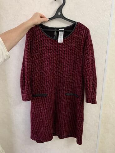 Повседневное платье, Турция, Трикотаж, Прямое, 4XL