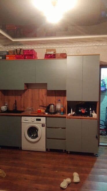 бу кухный уголок: Кухонный гарнитур + шкафы для хранения - Современный кухонный — 4