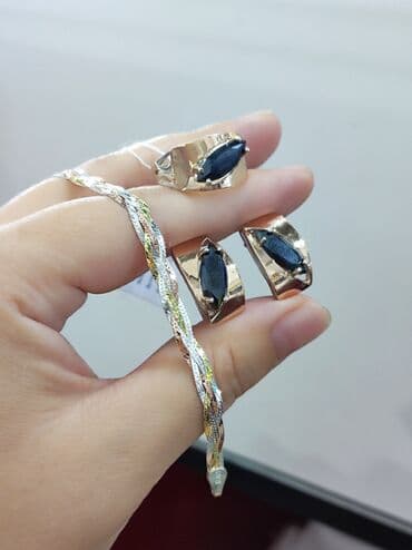 свадебные платья от производителя: Набор украшений, Проба 925, Женские, Новый — 2