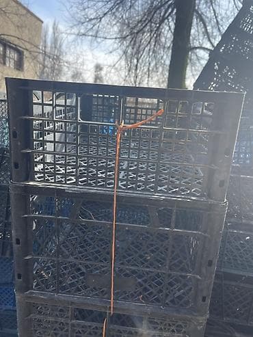 купить плетеную корзину: Пластиковый Ящик — 5