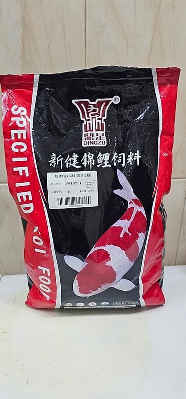Корм для кои DINGZU, гранулированный - Тип: полноценный — 1