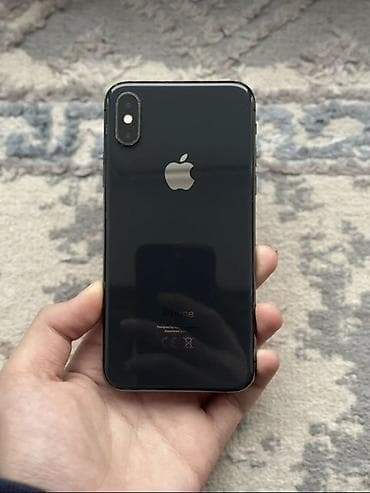 Уюлдук телефондор: IPhone Xs, 64 ГБ, Space Gray, 75 % — 1