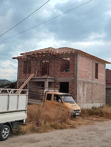 Услуги по строительству и ремонту: Продаю не достроенный дом Ак ордо3 - Усиление и выравнивание — 1