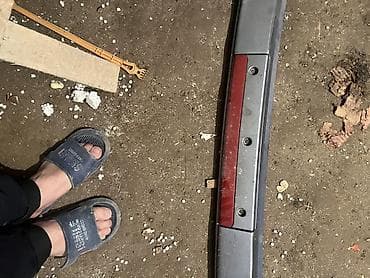 honda n box: Накладка/юбка задней двери (спойлер-облицовка) с интегрированным — 3