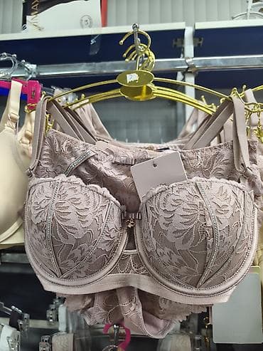 american eagle: Комплект, Бюстгальтер, Со стразами — 1