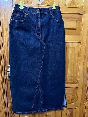 lining 38: Юбки джинса и шифон размеры С,М — 1