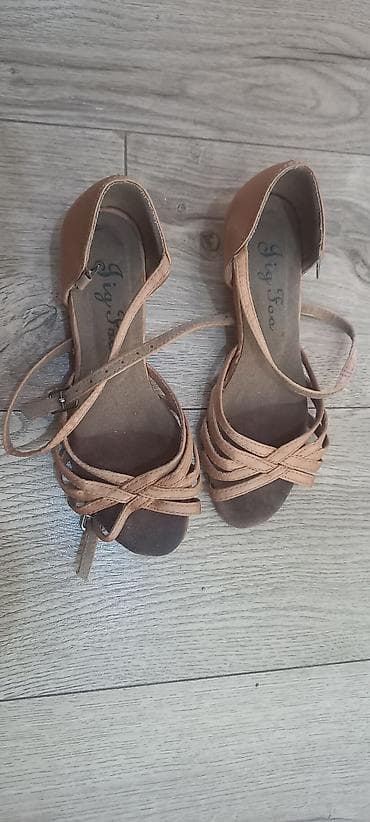 Детская обувь: Детские танцевальные туфли для латины/бальных танцев - Бренд: Jig Foo — 3