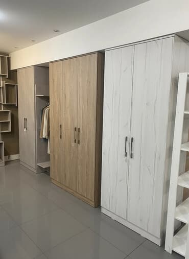 новые шкафы: Шкаф для одежды, Новый, Прямой, ЛДСП — 1