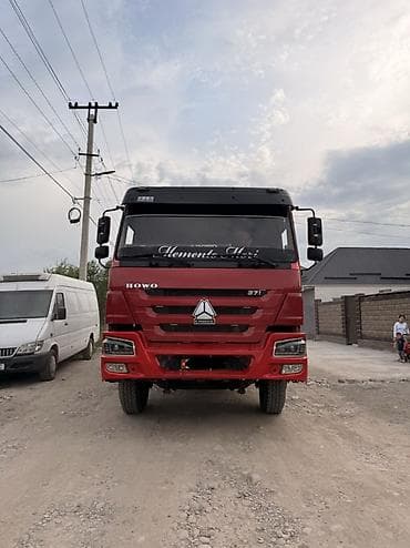 жыгач кругляк: Самосвал HOWO (CNHTC) 371 - Конфигурация 6x4, трехосный - Двигатель — 2