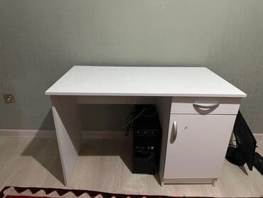 стол стул металлический: Компьютерный стол, белый, компактный и функциональный — 4