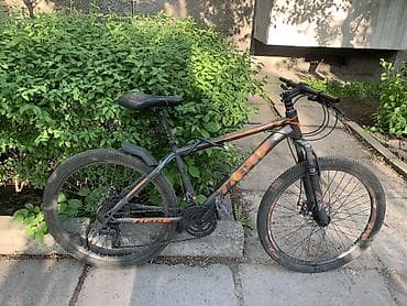 sador diska: Горный велосипед, Рама S (145 - 165 см), Сталь, Б/у — 1