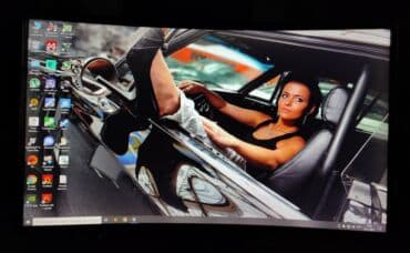 монитор 27 дюйм: Samsung (Телевизор - Монитор 2 в 1) 31.5 1080p 60гц, Изогнутый, В — 11