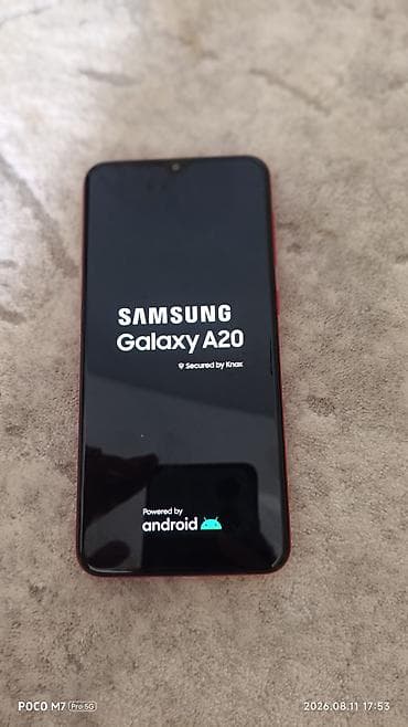poco 6x pro: Samsung Galaxy A20, красный цвет - Экран 6.4" Super AMOLED с — 1