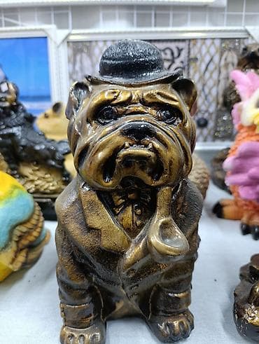 Копилки: Копилка «Бульдог-джентльмен», высота 35 см. - Фигурная копилка в виде — 4